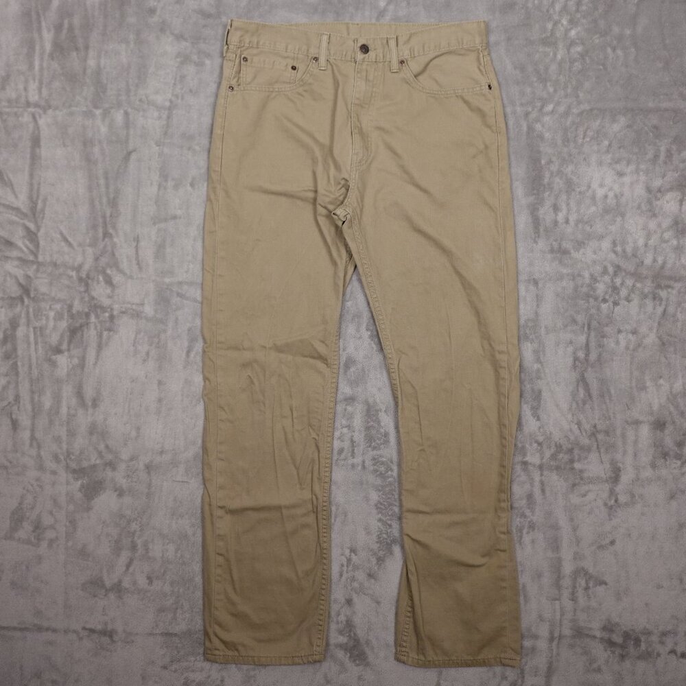 Levi's Men's Straight Jeans in Tan